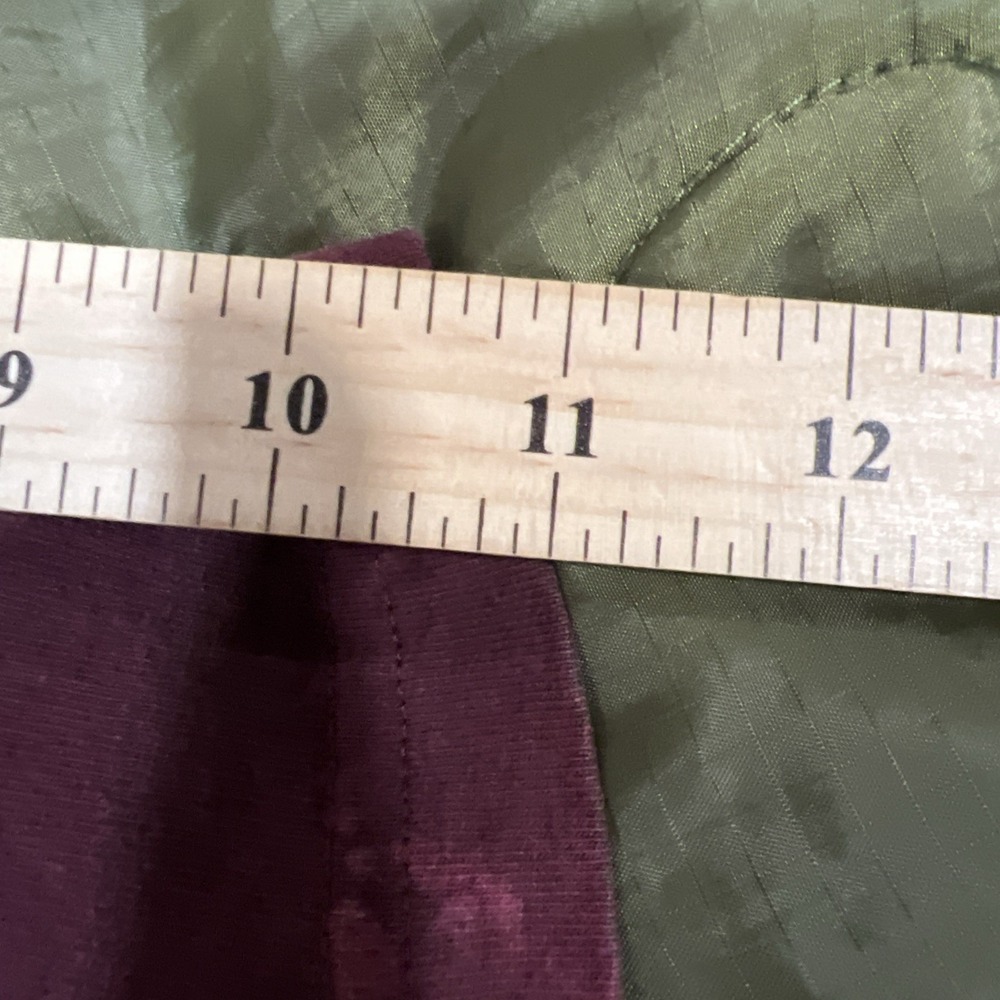 Carhartt Logo Tee 2XL Burgundy Thrashed Bleach Faded Grunge Workwear Distressed - Picture 14 of 15